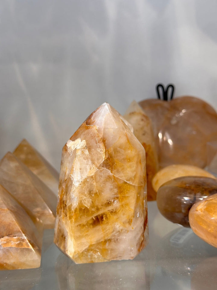 Golden Healer Crystal Tower | The Harmony Store Tower