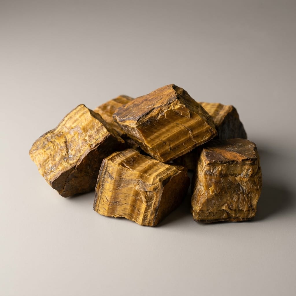 Golden Tiger Eye Rough | Raw Confidence Stone Rough