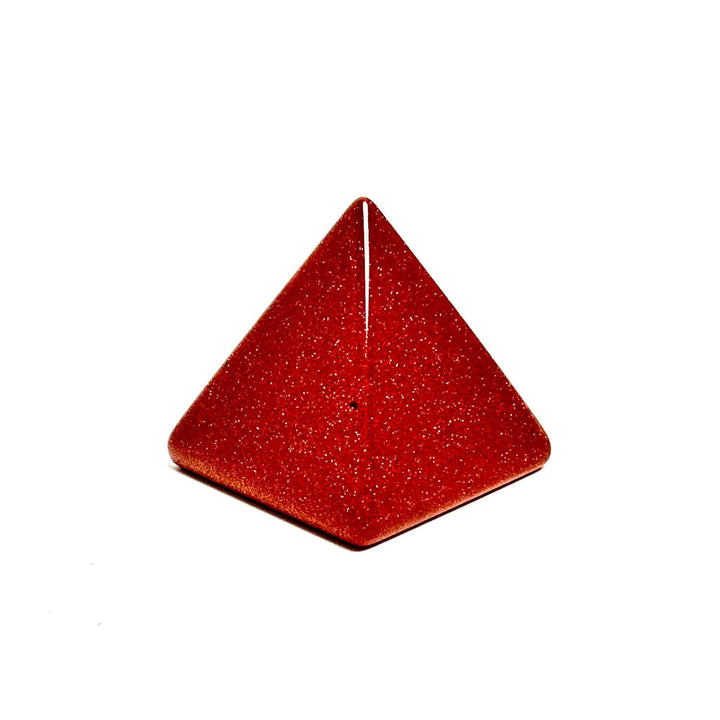 Goldstone Pyramid 1-Inch | The Harmony Store Pyramid