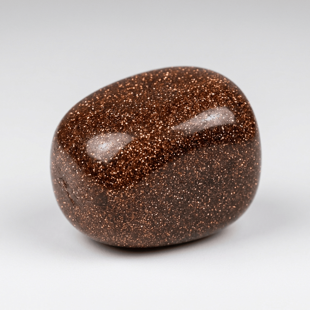 Goldstone Tumbled Stone | Sparkling Glass Tumbled Stone
