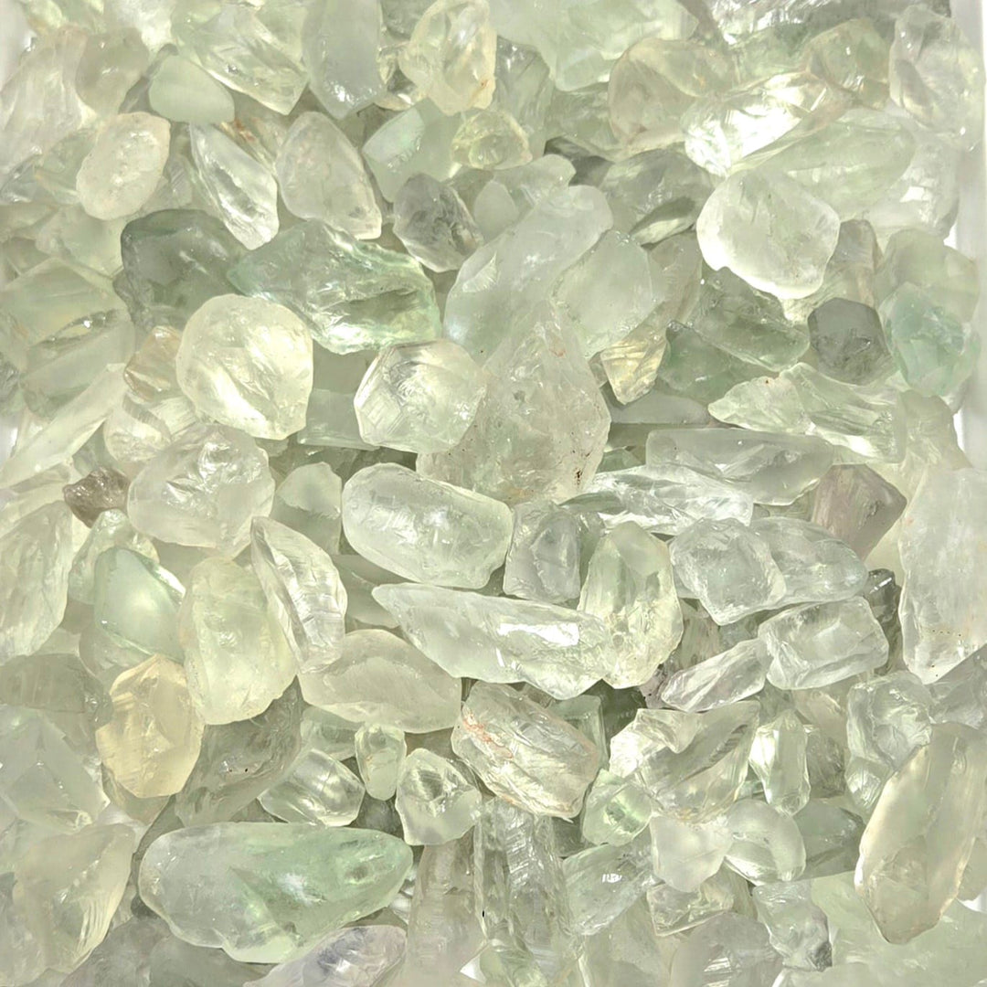 Green Amethyst (Prasiolite) Rough | The Harmony Store Rough Stone
