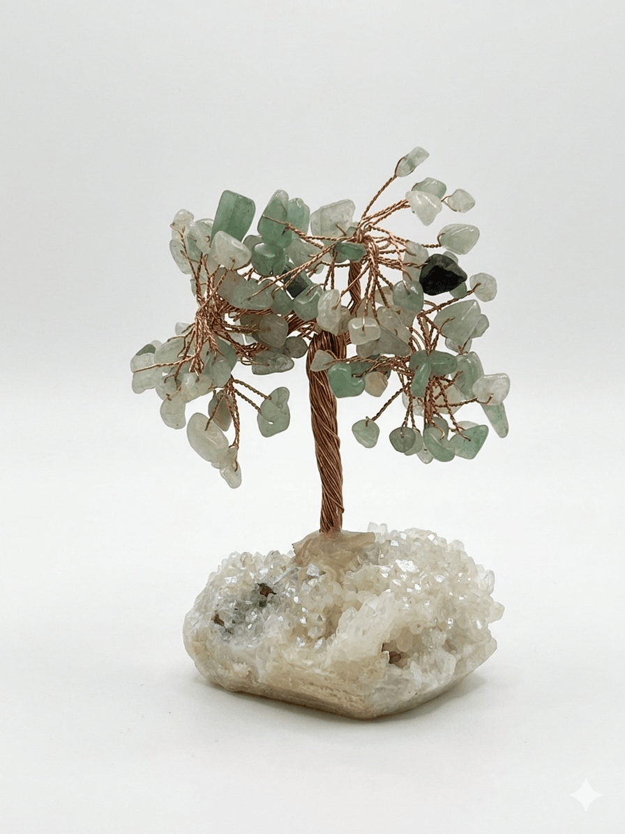 Green Aventurine Aura Bonsai Tree | The Harmony Store Home Decor