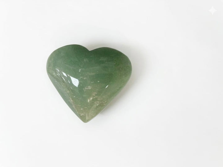 Green Aventurine Crystal Heart | The Harmony Store Heart