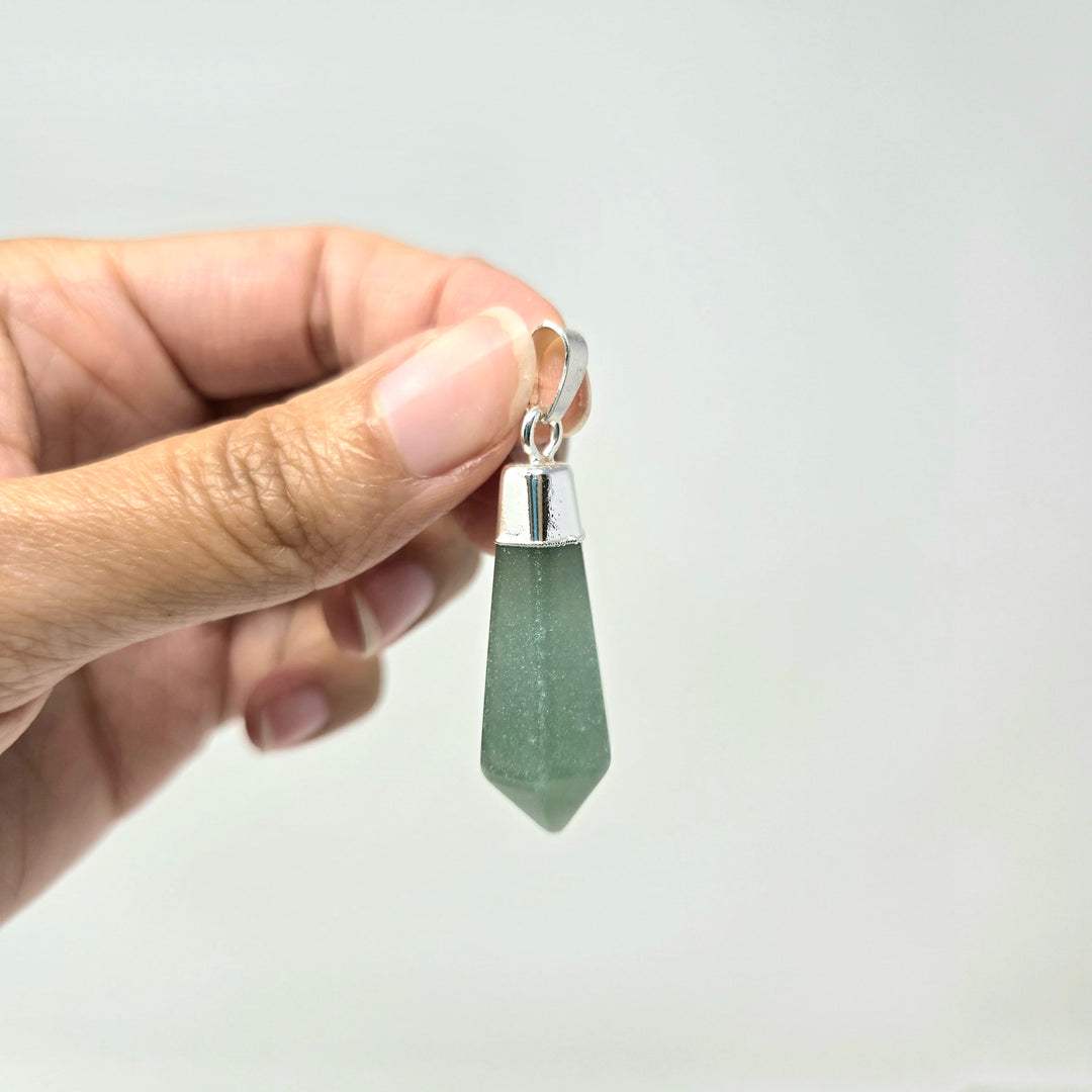 Green Aventurine Point Pendant | The Harmony Store Pendant
