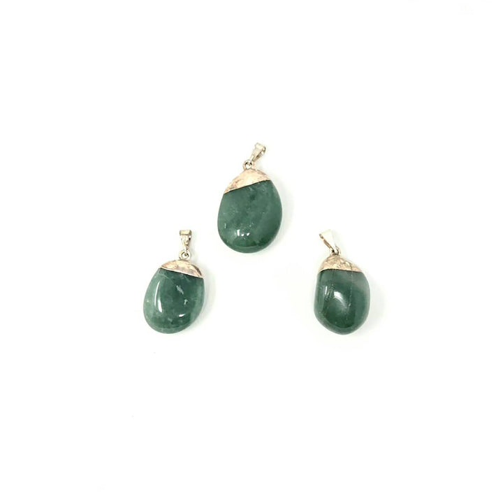 Green Aventurine Tumbled Pendant | The Harmony Store Pendant