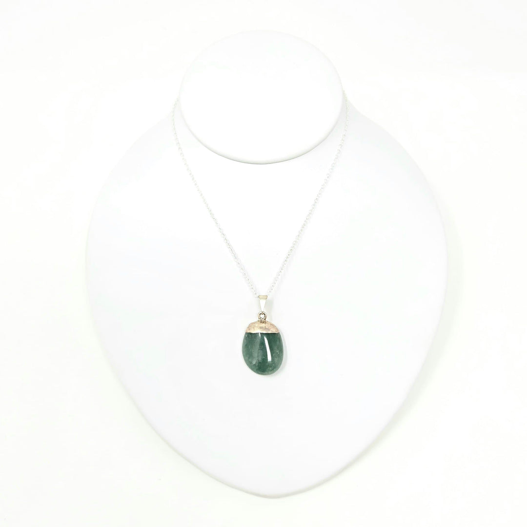 Green Aventurine Tumbled Pendant | The Harmony Store Pendant