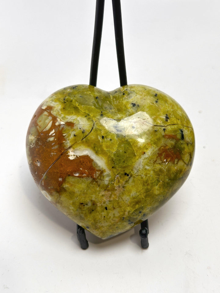 Green Opal Heart Madagascar | The Harmony Store Heart