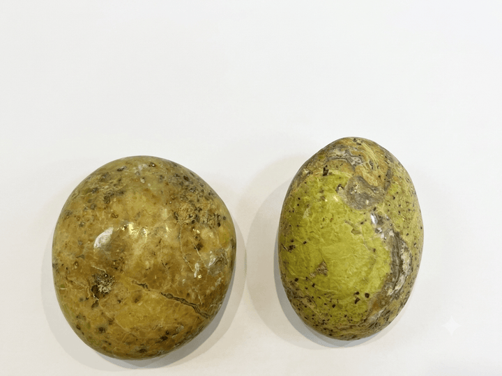 Green Opal Palm Stone | The Harmony Store Palm Stone