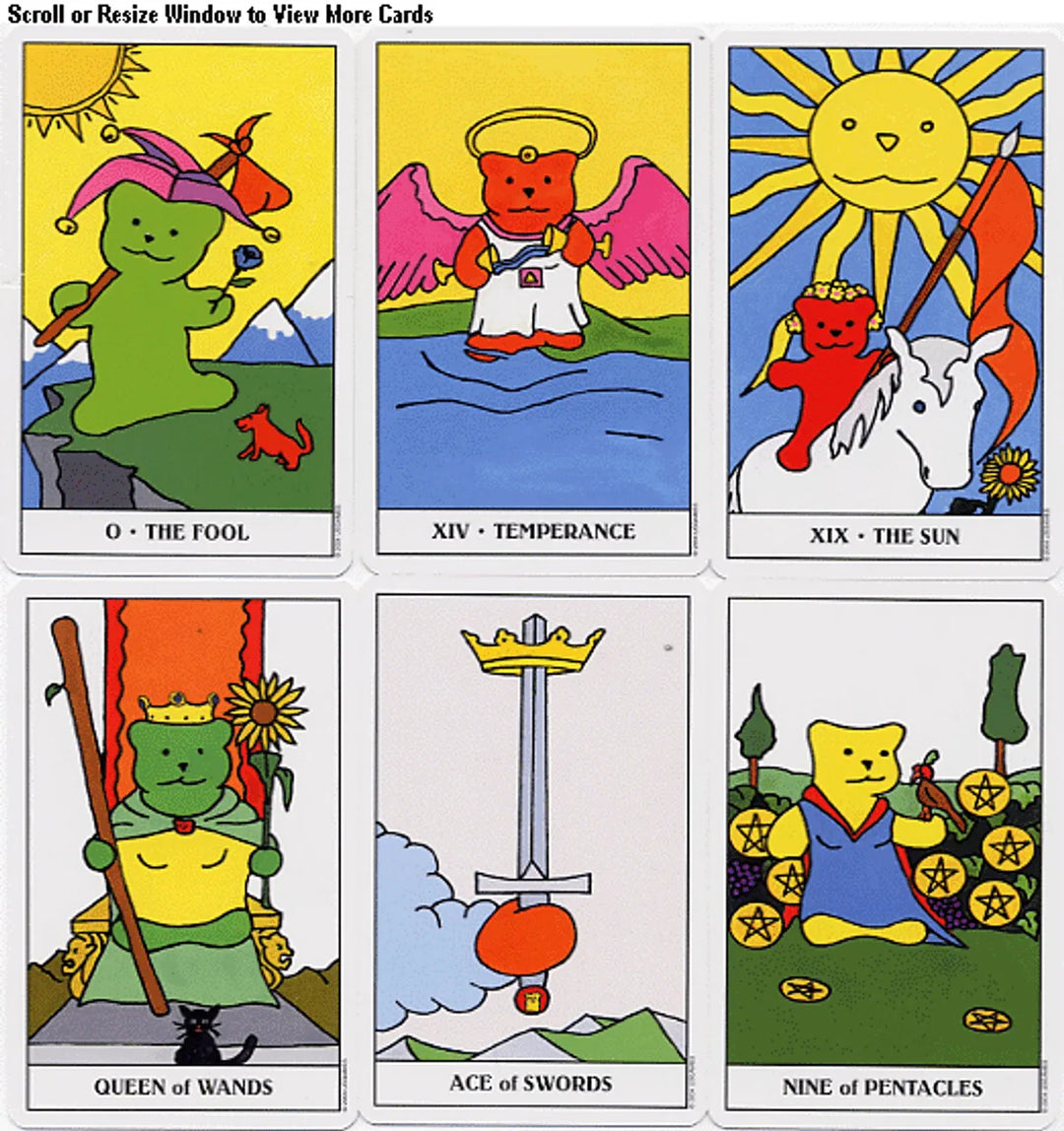 Gummy Bear Tarot Deck | The Harmony Store Tarot Deck
