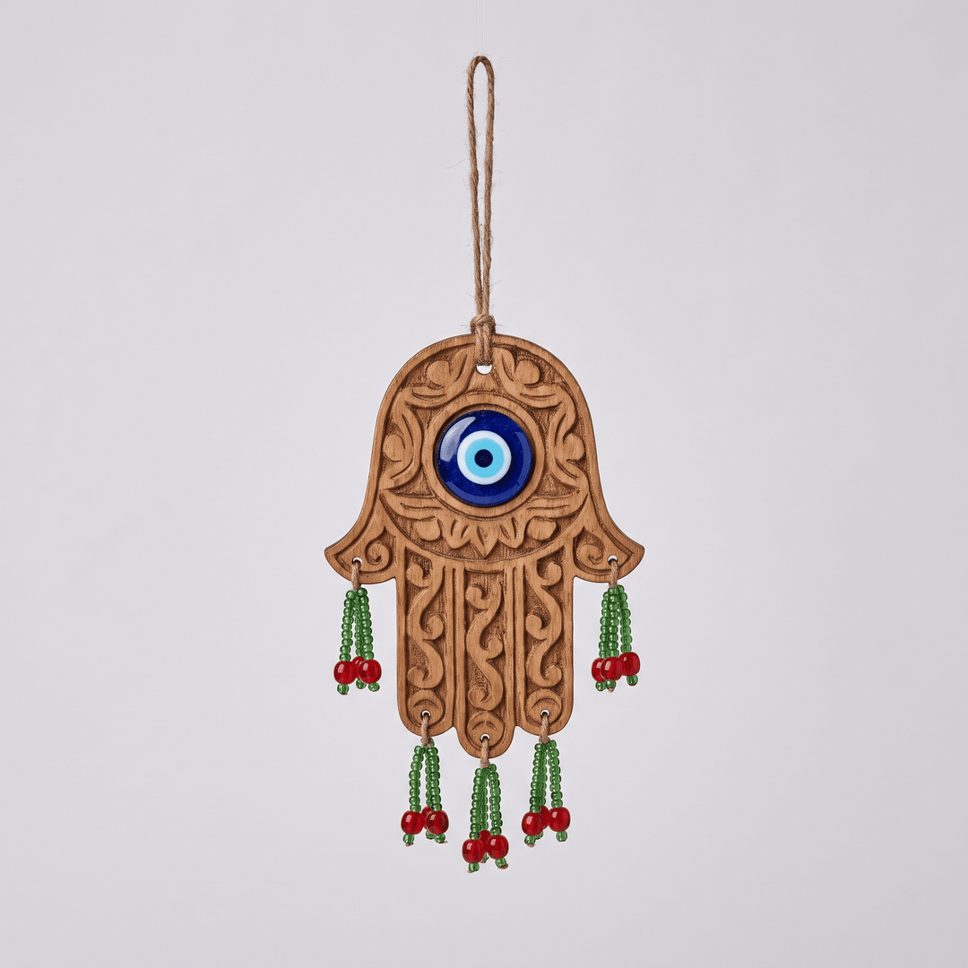 Hamsa Evil Eye Wall Hanging | The Harmony Store Evil Eye