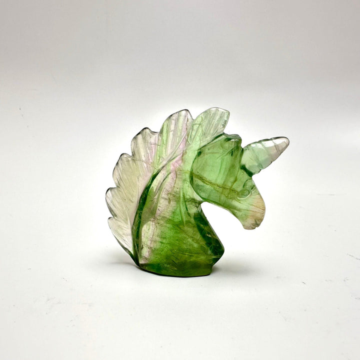 Fluorite Unicorn Hand Carved | The Harmony Store Carving