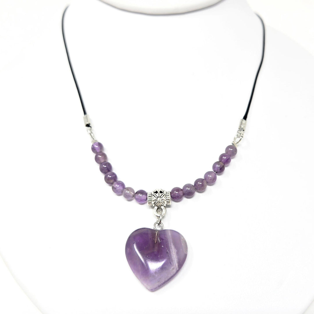 Heart Choker with Black Cord | The Harmony Store