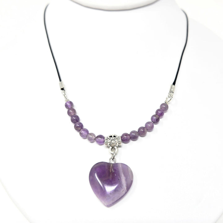 Heart Choker with Black Cord | The Harmony Store