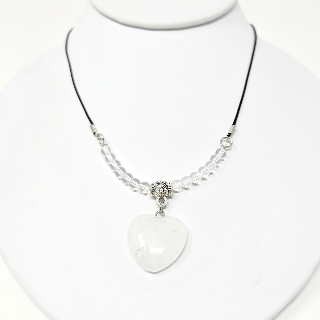 Heart Choker with Black Cord | The Harmony Store