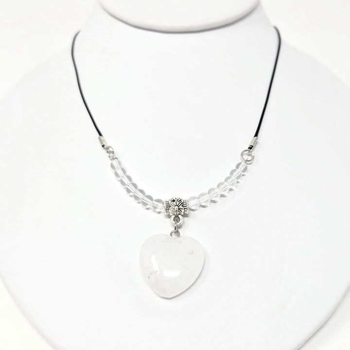 Heart Choker with Black Cord | The Harmony Store