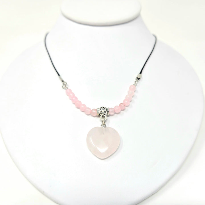 Heart Choker with Black Cord | The Harmony Store