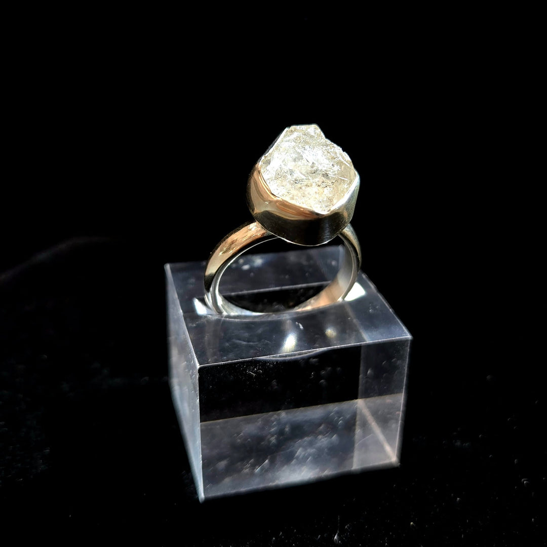 Herkimer Diamond Rough 925 Ring | The Harmony Store Ring