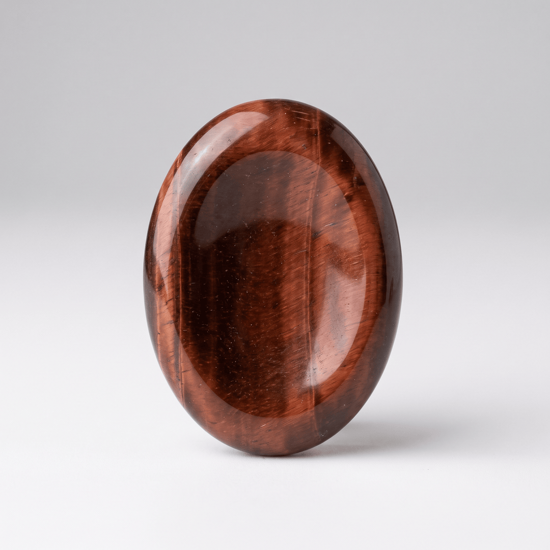 Red Tiger Eye Worry Stone