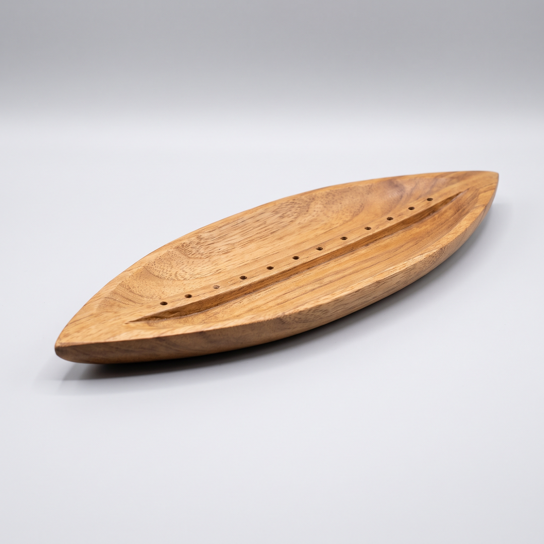 Wooden Tray Incense Burner