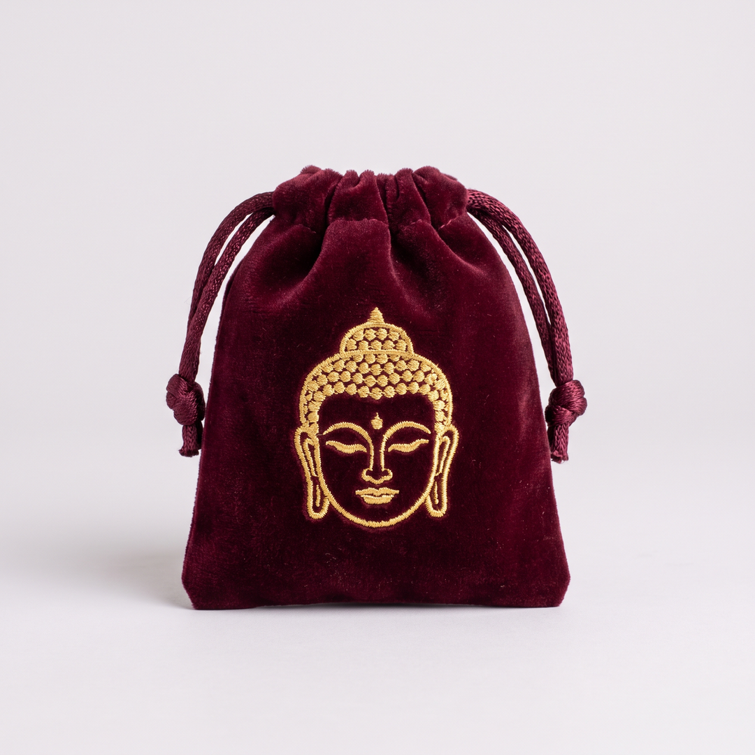 Buddha Velvet Pouch