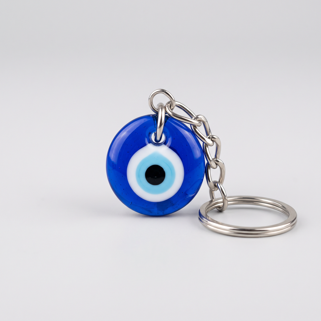 Evil Eye Keychain (Blue)