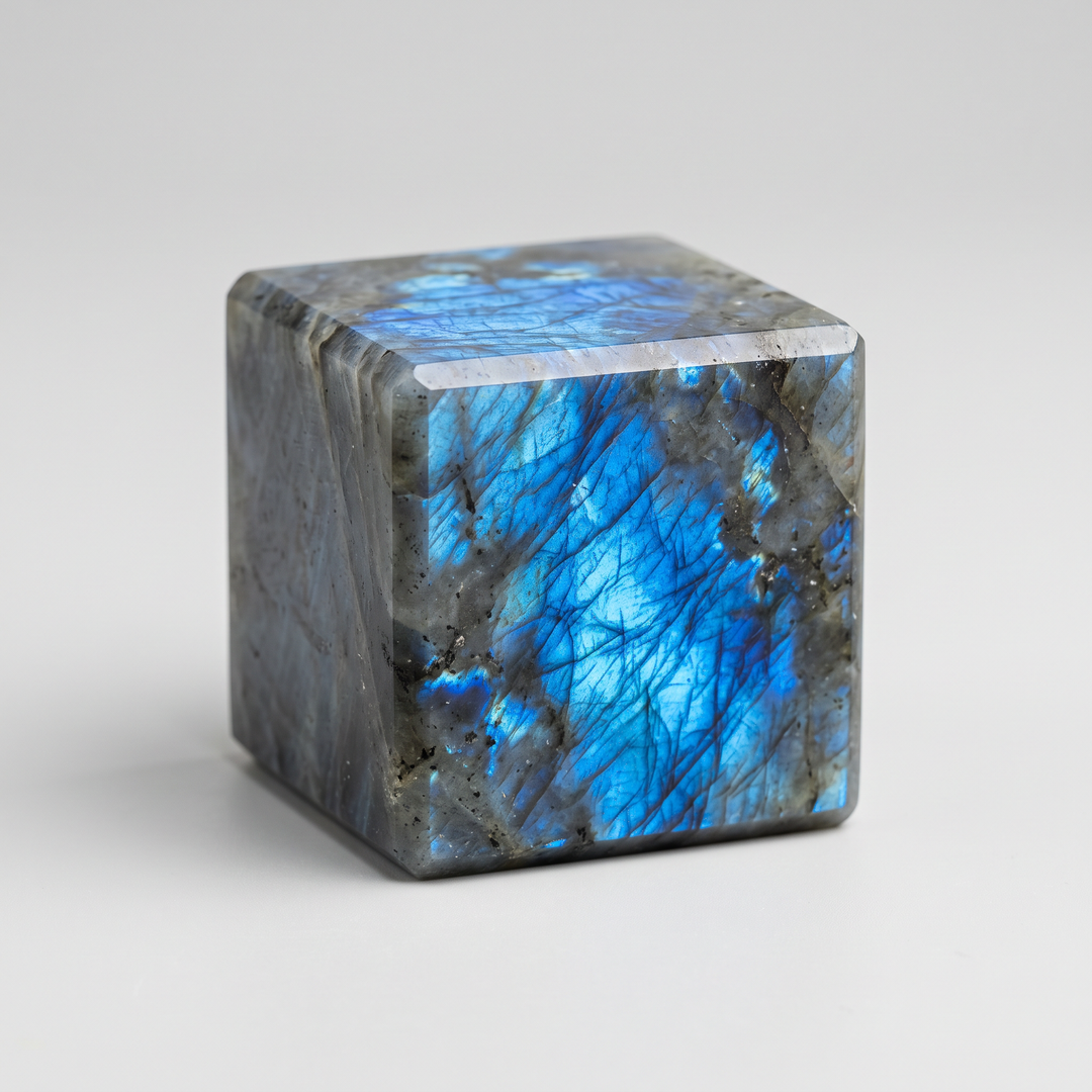 Labradorite Cube