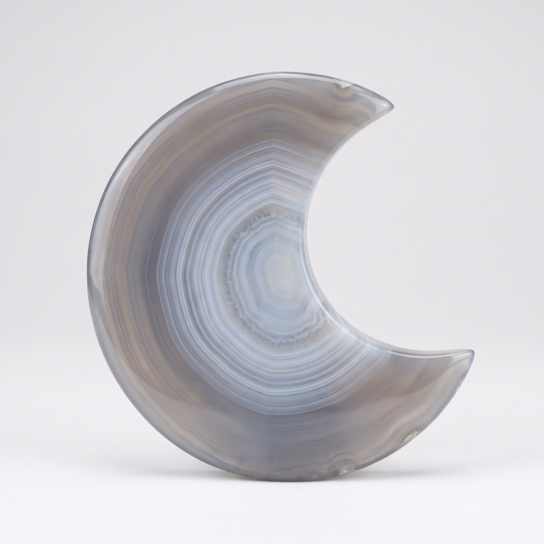Agate Crescent Moon (Medium)