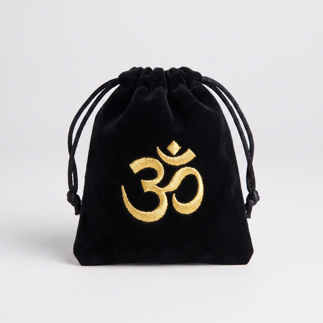 OM Black Velvet Pouch