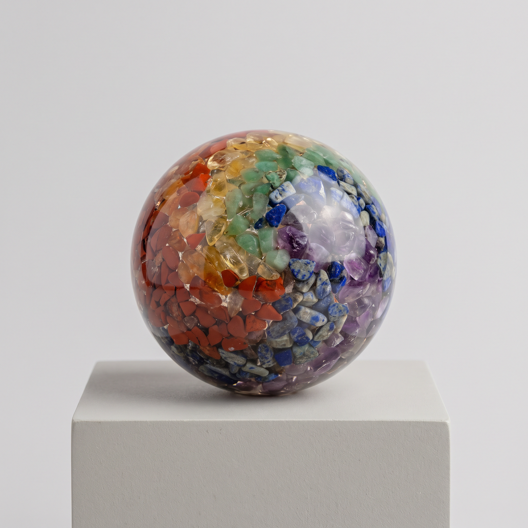 7 Chakra Orgone Sphere