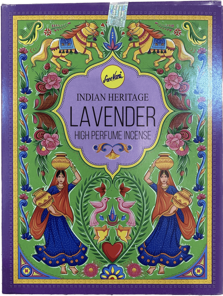 Indian Heritage High Perfume Incense 12-Pack | The Harmony Store Aromatherapy