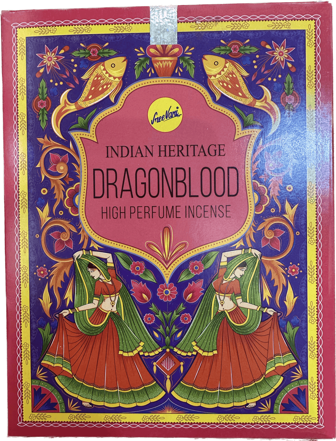 Indian Heritage High Perfume Incense 12-Pack | The Harmony Store Aromatherapy