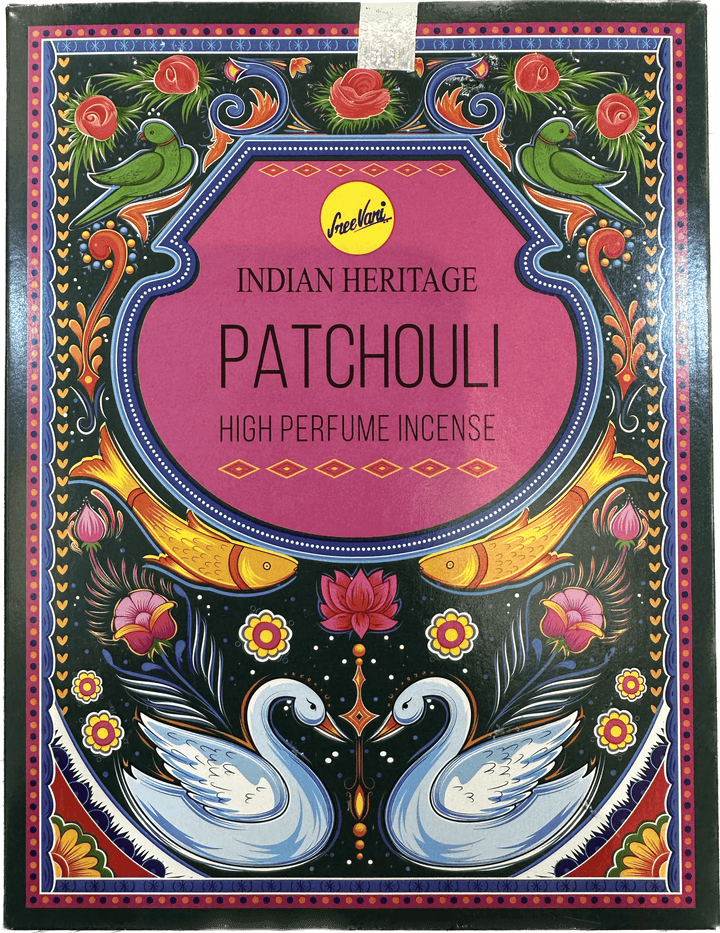 Indian Heritage High Perfume Incense 12-Pack | The Harmony Store Aromatherapy