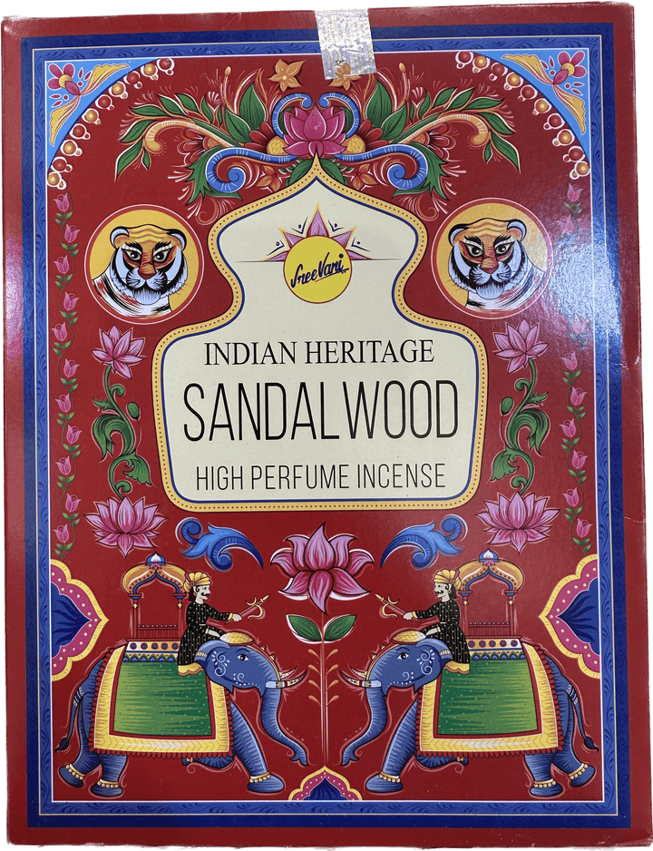 Indian Heritage High Perfume Incense 12-Pack | The Harmony Store Aromatherapy