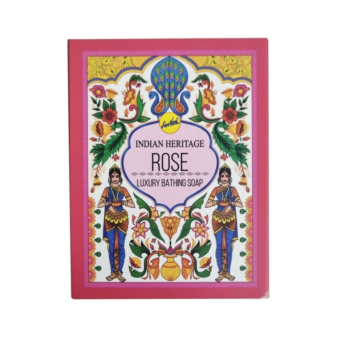 Indian Heritage Luxury Rose Soap | The Harmony Store Soap