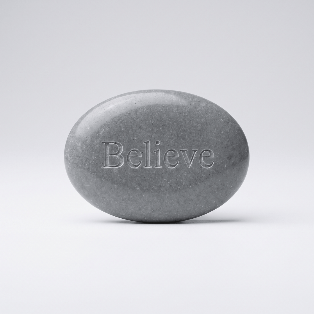 Inspirational Word Stone | The Harmony Store Worry Stone