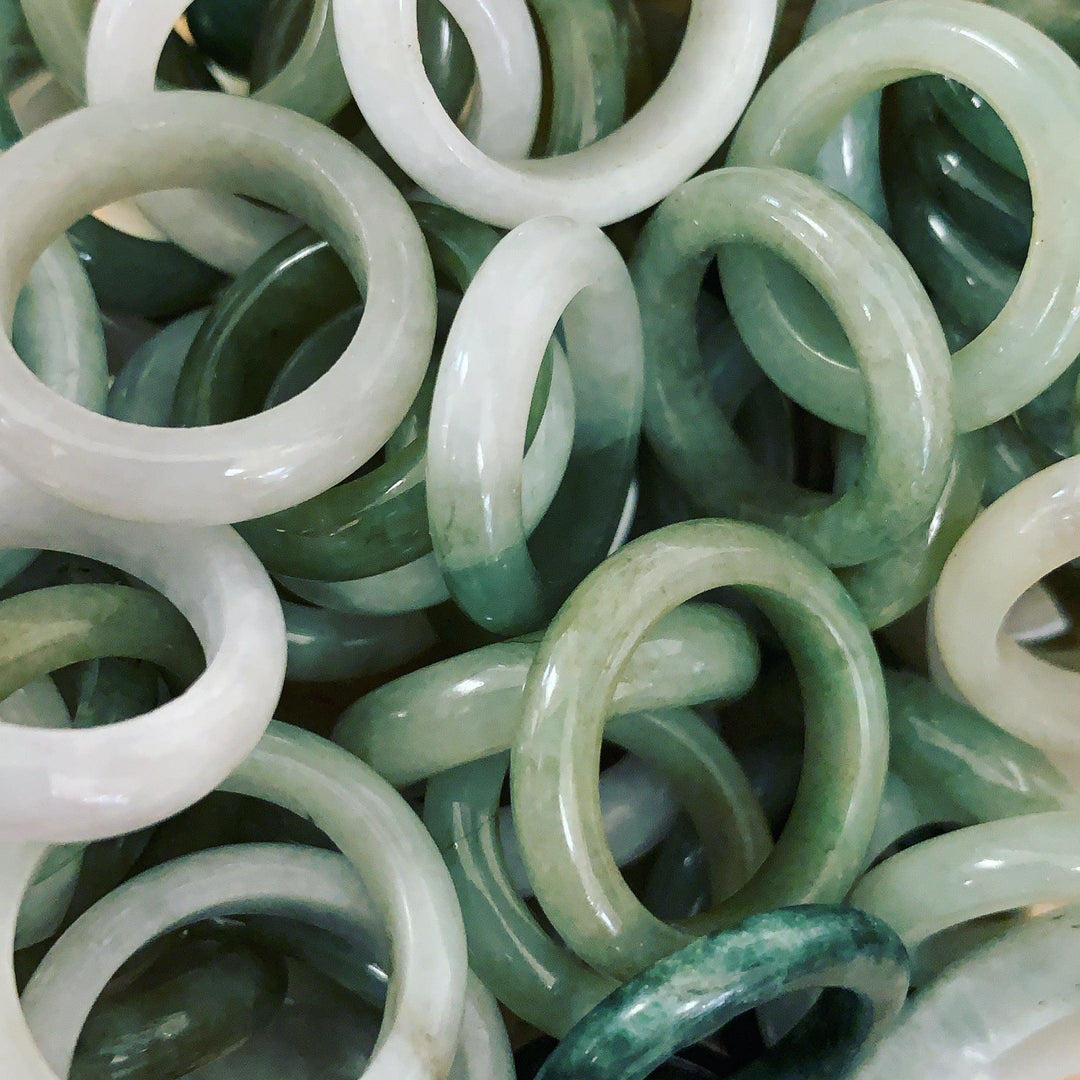 Jade Crystal Ring | The Harmony Store Ring
