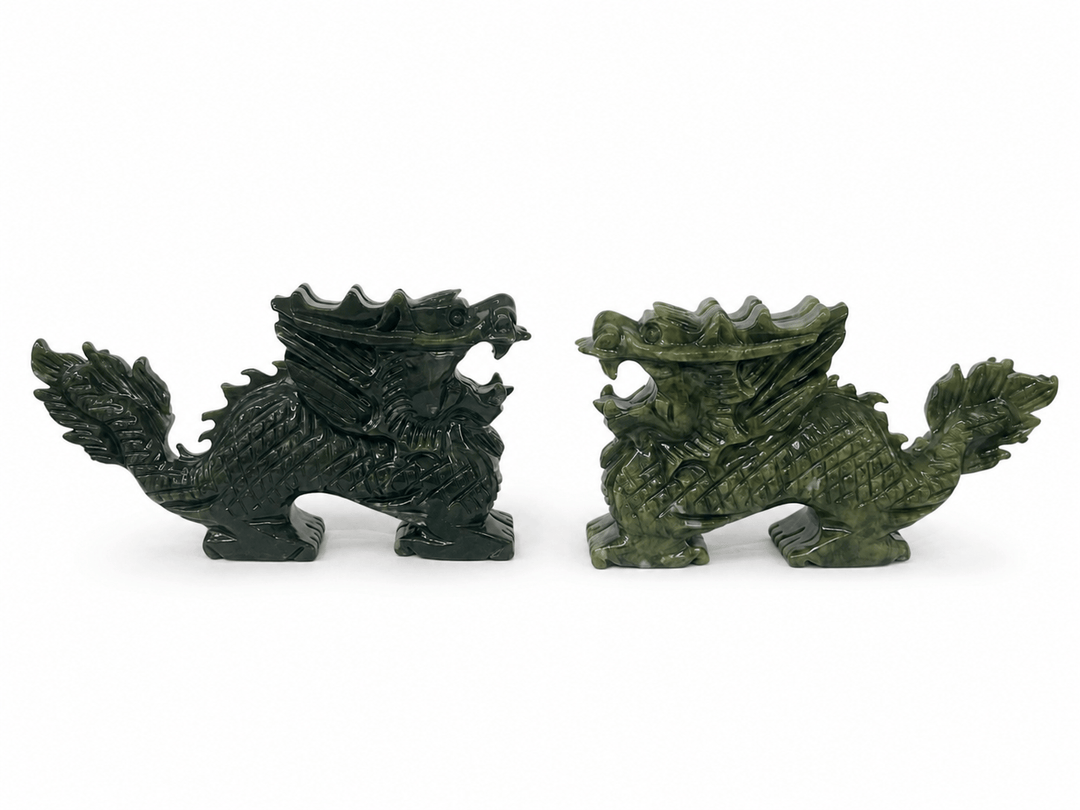 Jade Dragon Carving | The Harmony Store Carving