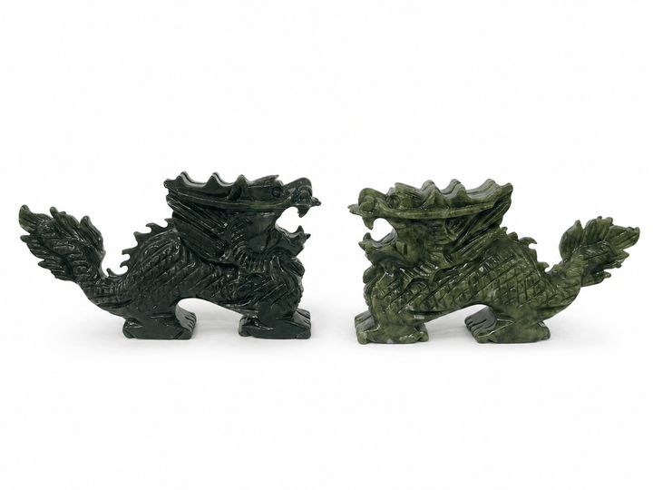 Jade Dragon Carving | The Harmony Store Carving