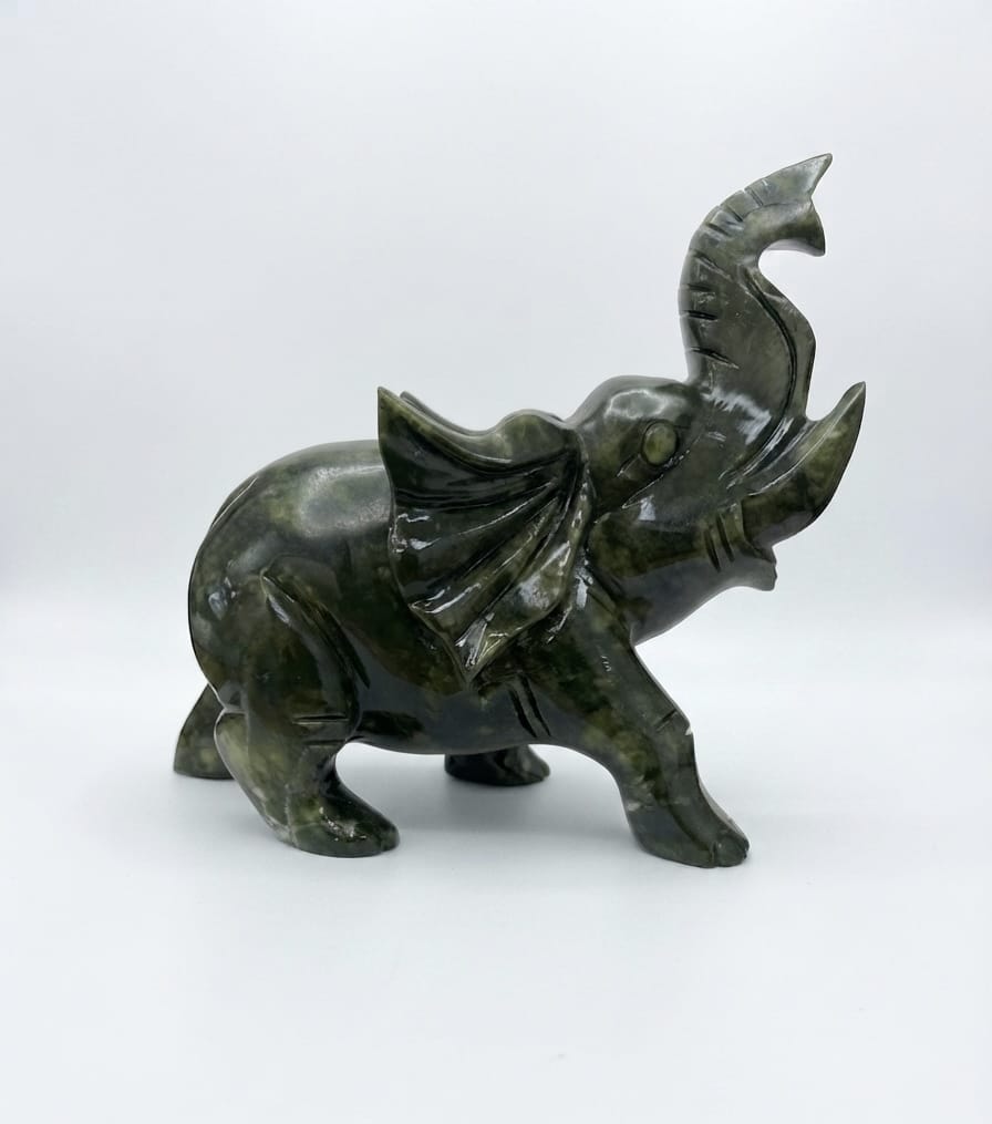 Jade Elephant 7-Inch | The Harmony Store Statue
