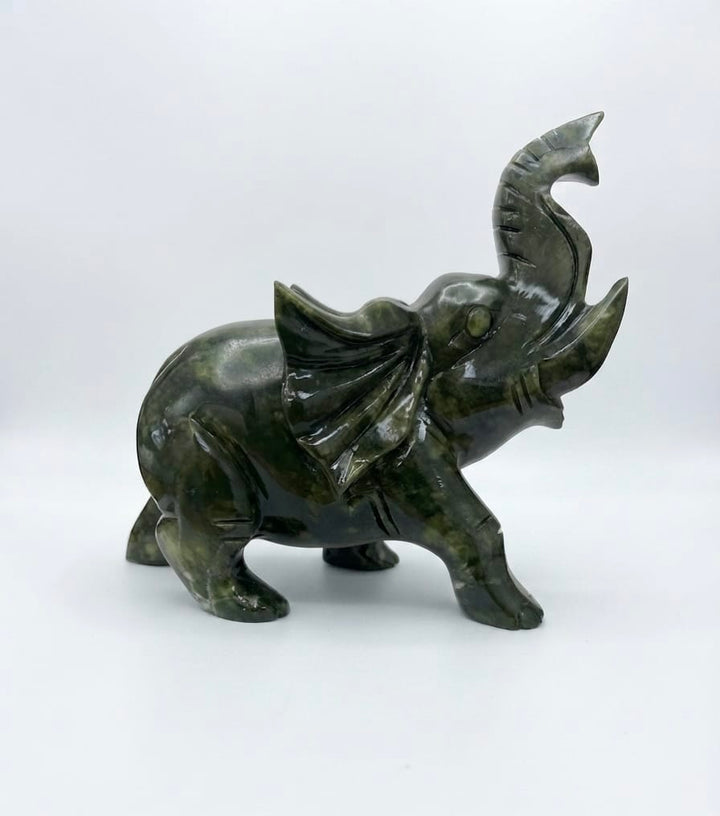 Jade Elephant 7-Inch | The Harmony Store Statue