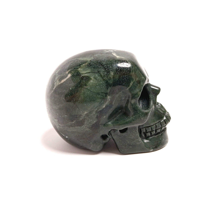 Jade Skull Crystal Carving | The Harmony Store Crystal Skull