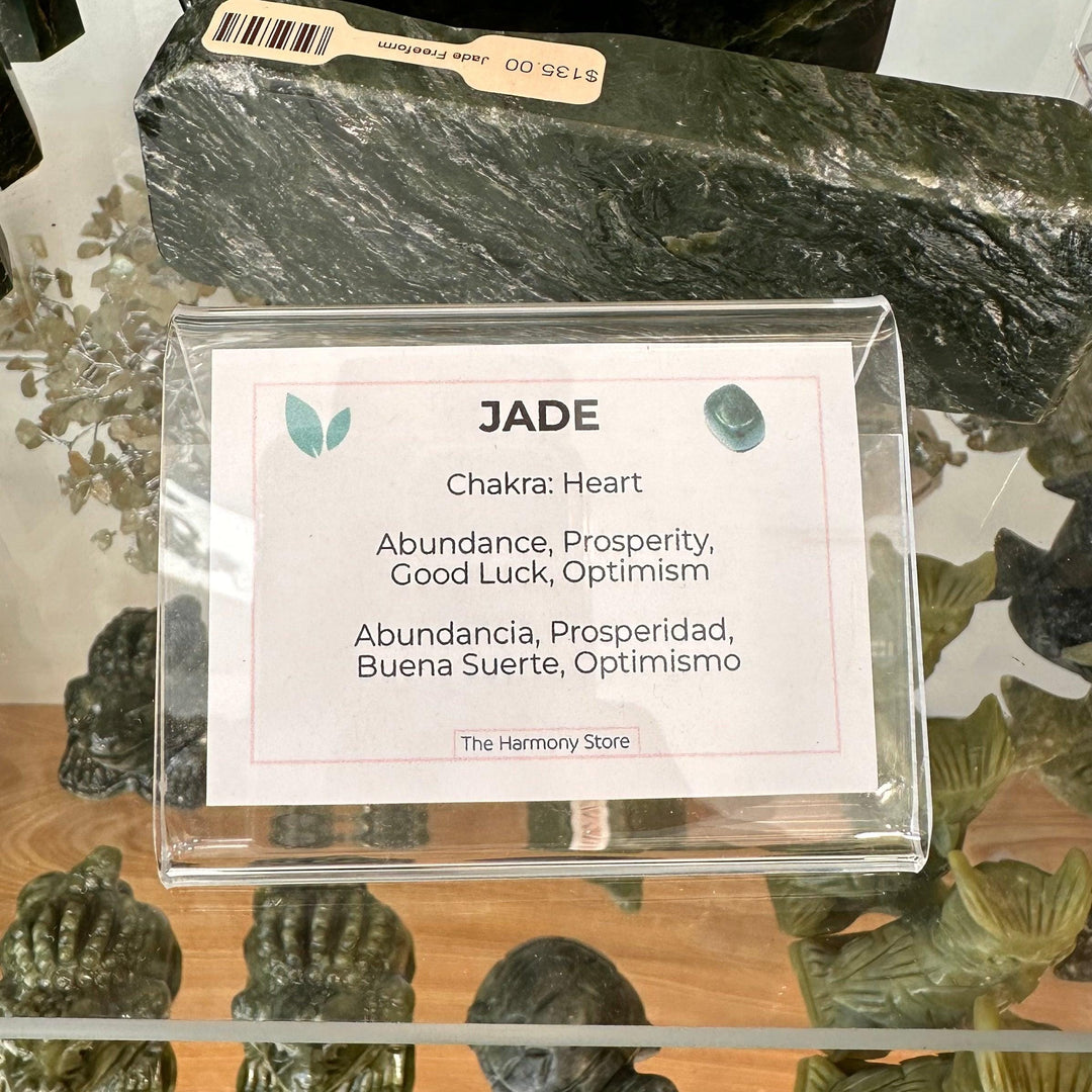 Jade from India 50-100g | The Harmony Store Rough Stone