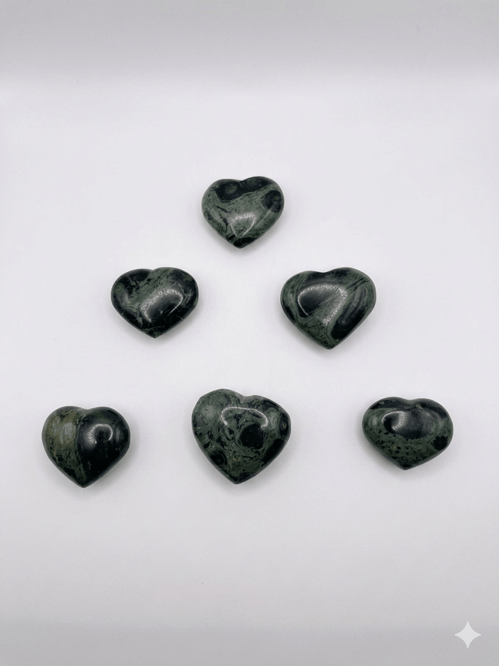 Kambaba Jasper Mini Heart | The Harmony Store Heart