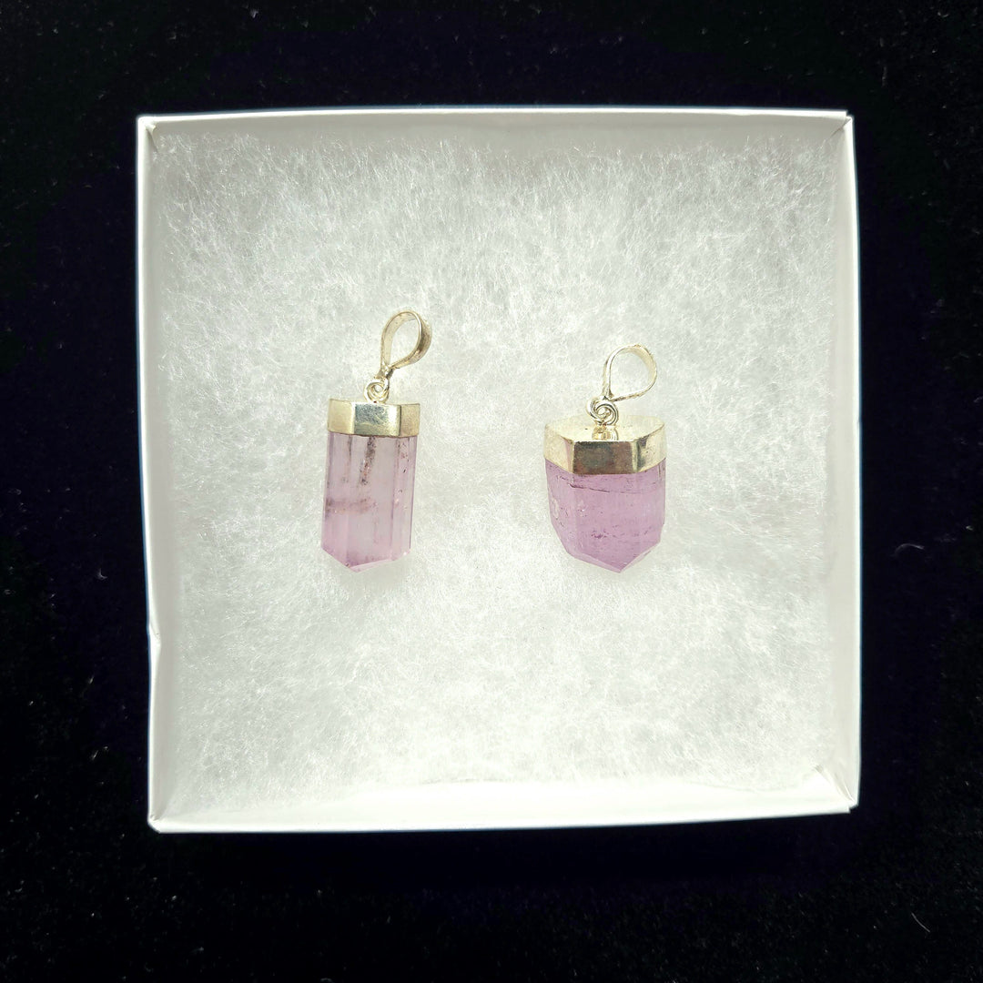Kunzite Sterling Silver Pendant | The Harmony Store Pendant