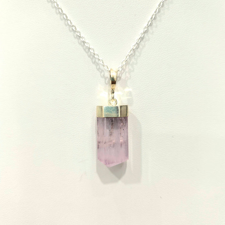 Kunzite Sterling Silver Pendant | The Harmony Store Pendant