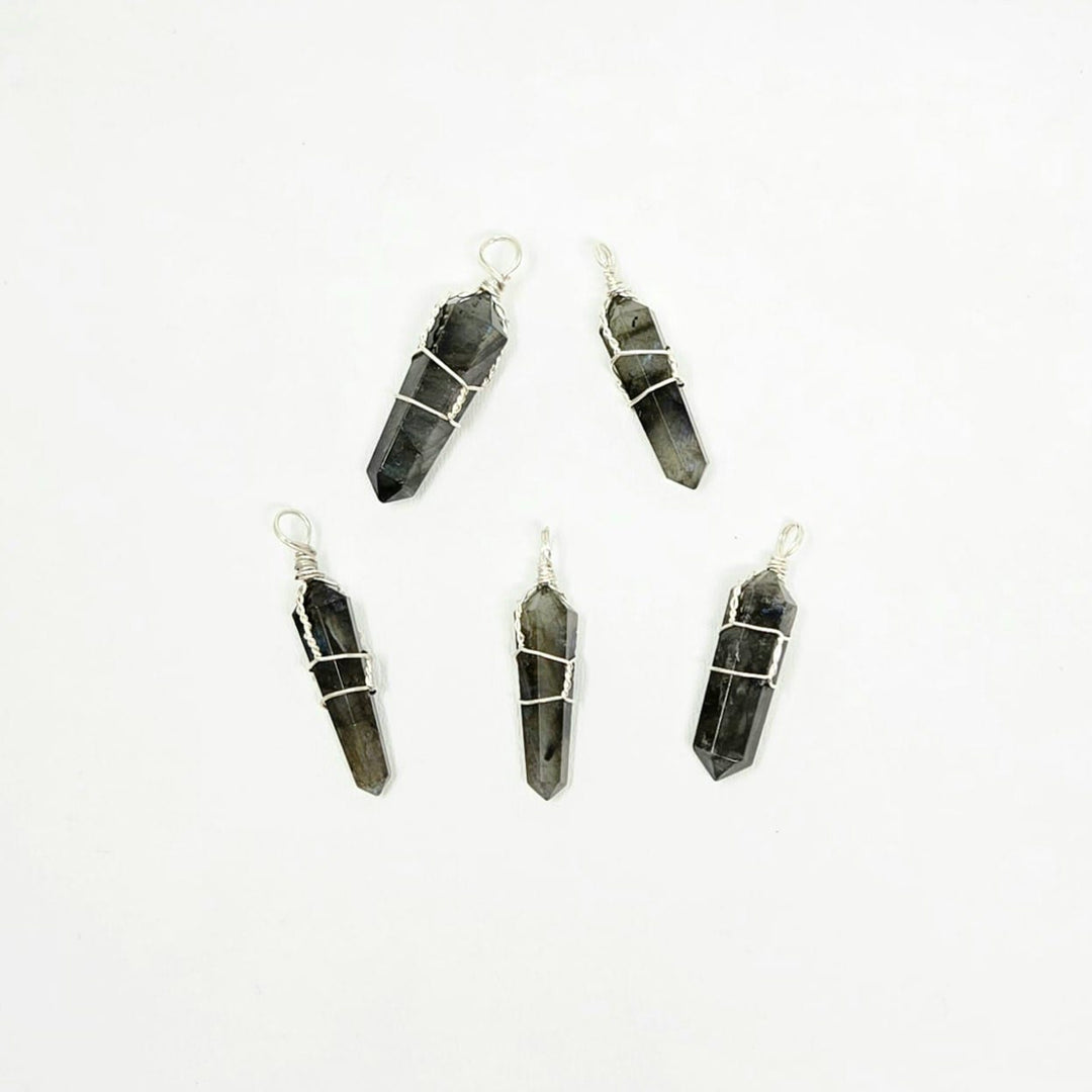 Labradorite Wire Wrapped Pendant | The Harmony Store Pendant