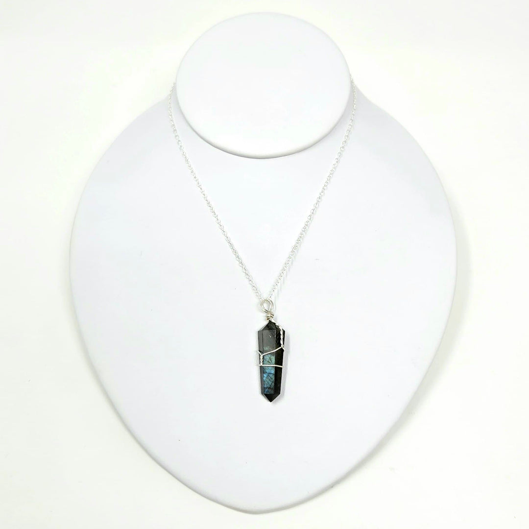Labradorite Wire Wrapped Pendant | The Harmony Store Pendant