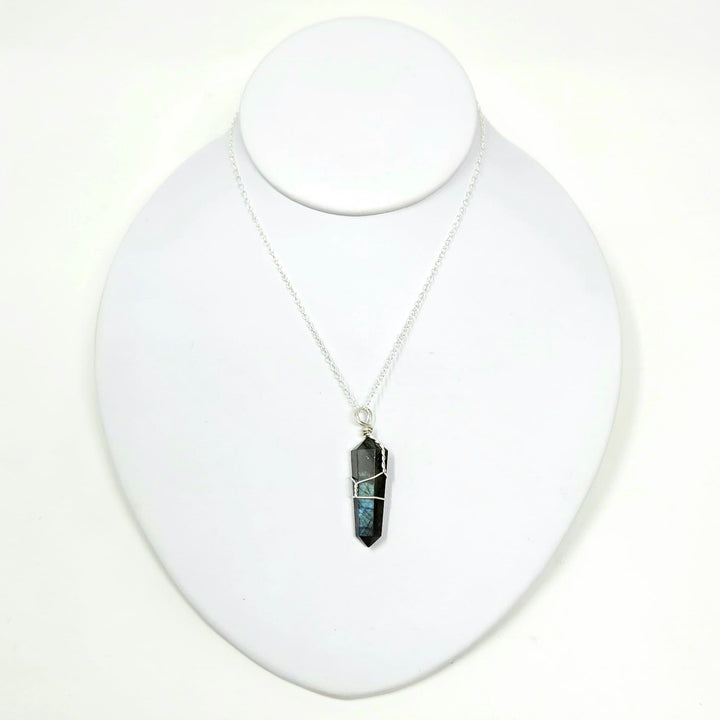 Labradorite Wire Wrapped Pendant | The Harmony Store Pendant