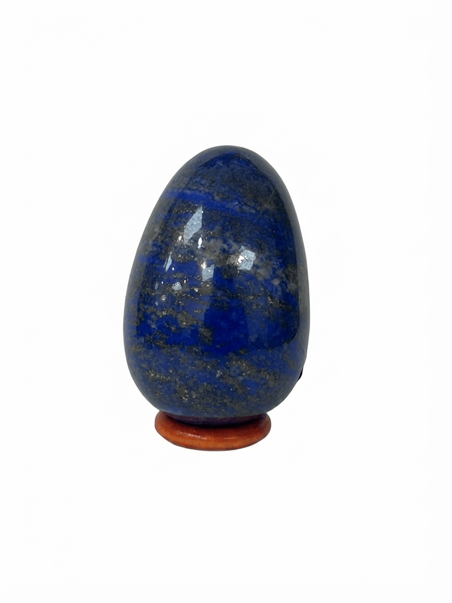 Lapis Lazuli Egg Crystal | The Harmony Store Egg
