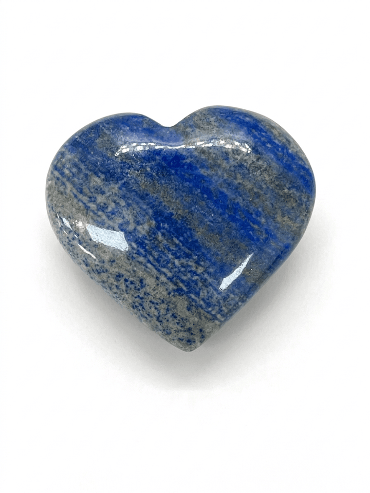 Lapis Lazuli Heart Afghanistan | The Harmony Store Heart